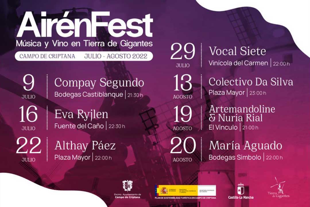 AirénFest, el festival de música y vino en Tierra de Gigantes