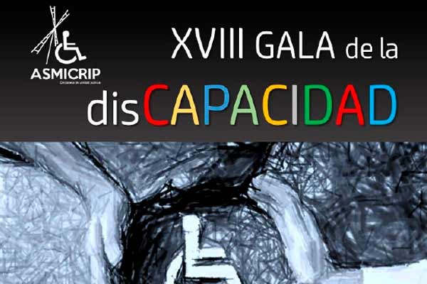 ASMICRIP celebrará la XVIII Gala de la Discapacidad