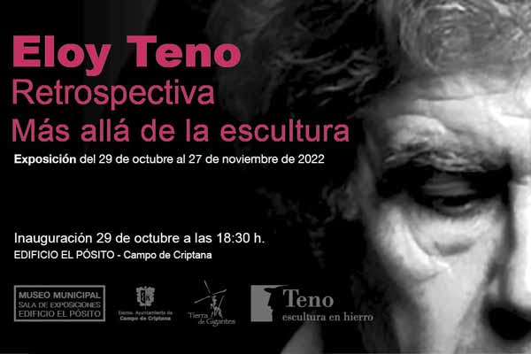 El museo de El Pósito albergará la Exposición Retrospectiva 'Más allá de la escultura', del criptanense Eloy Teno