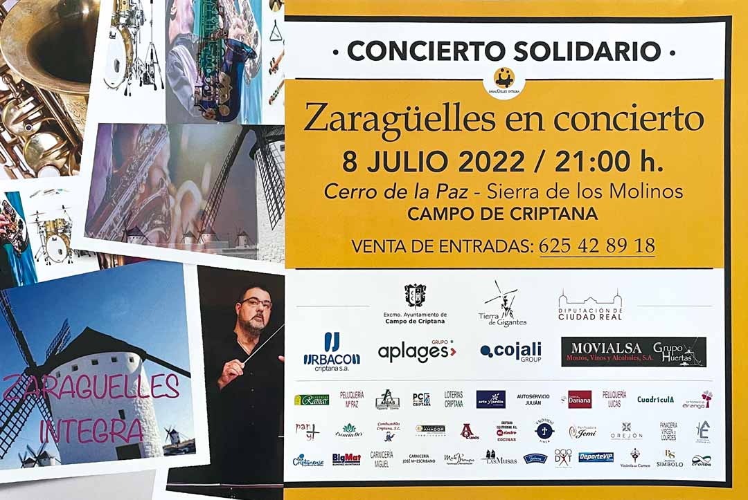 Zaragüelles en concierto, una iniciativa musical solidaria