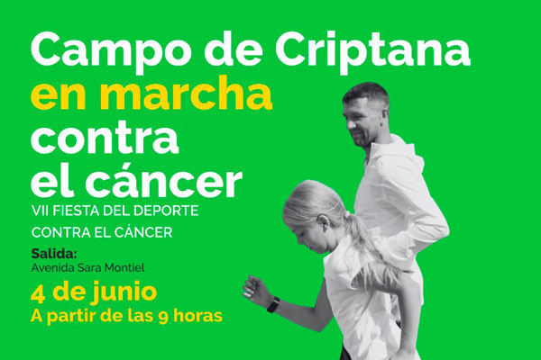 Campo de Criptana en marcha contra el cáncer, la VII Fiesta del Deporte