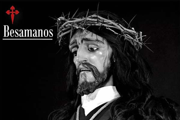 Besamanos a Jesús de Medinaceli y Viacrucis, los actos con los que la Cofradía de la Veracruz entra en el mes de marzo