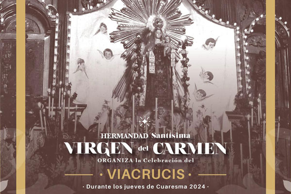 La Hermandad del Carmen prepara su Cuaresma con la celebración del Viacrucis