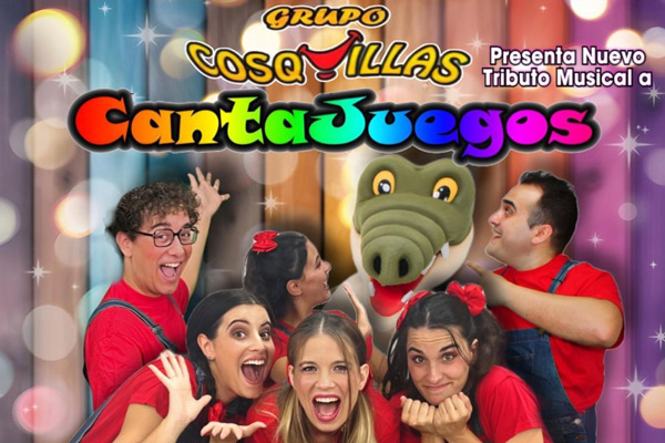 El Grupo Cosquillas llega a Campo de Criptana con su tributo musical a Cantajuegos