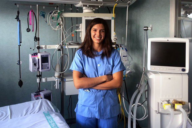  Belén Sánchez-Rojo Huertas, una joven enfermera con un comienzo profesional intenso 