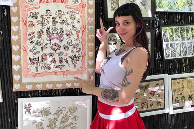 Lucía Vizcaíno Lucas-Torres, Bellas Artes, el arte de los tatuajes y una generación de cristal que rompe silencios
