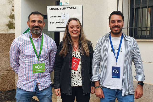 Beatriz Moratalla, Santiago Lucas-Torres y Alfonso García, tres jóvenes comprometidos con la política