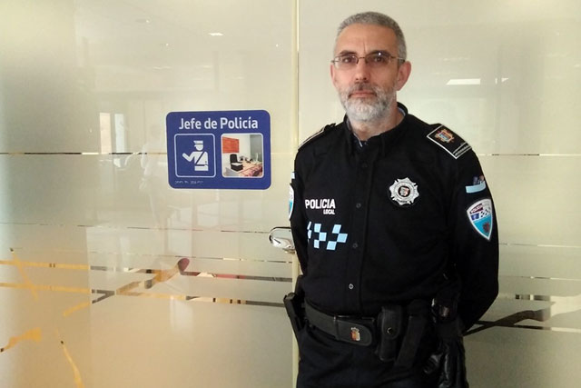 La Policía Local, su jefe y los criptanenses